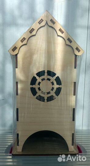 Деревянный чайный домик