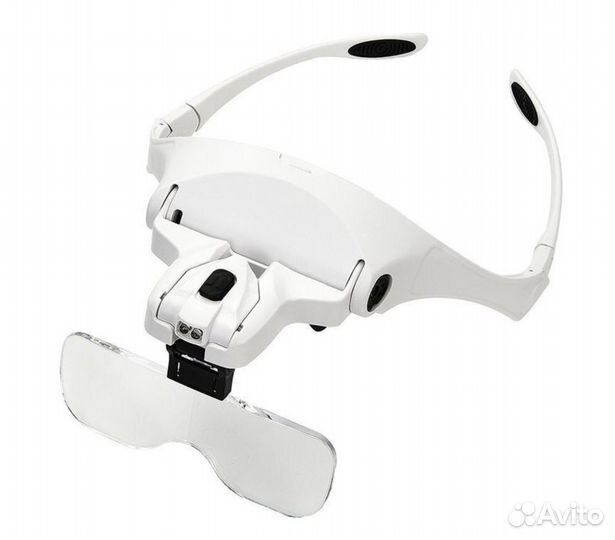 Очки увеличительные с подсветкой новые