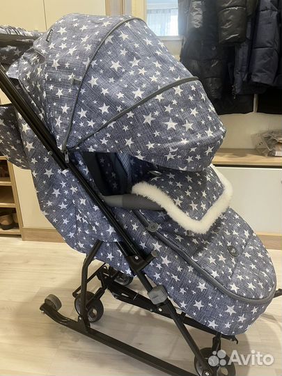 Санки коляска Nika kids