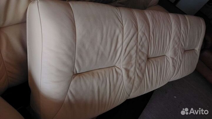 Кожаный диван из Финляндии