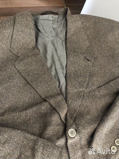 Мужской пиджак лен 54-56