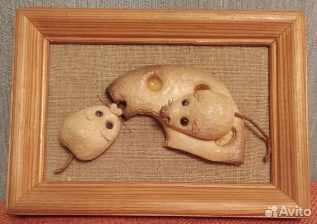 Картинка из соленого теста 