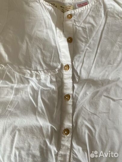 Блузка на девочку 80-86 нарядная Zara kiabi