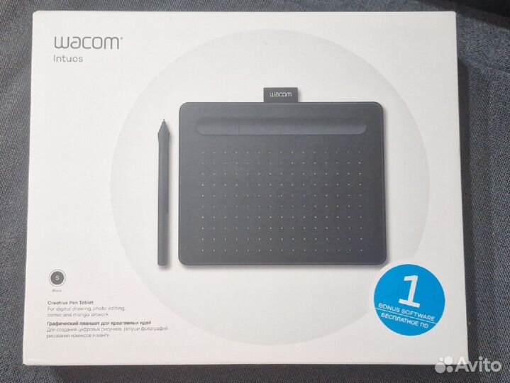 Wacom Графический планшет Intuos S (CTL-4100K-N)