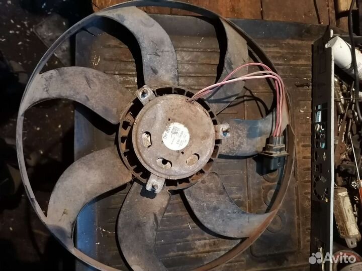 Вентилятор охлаждения volkswagen polo