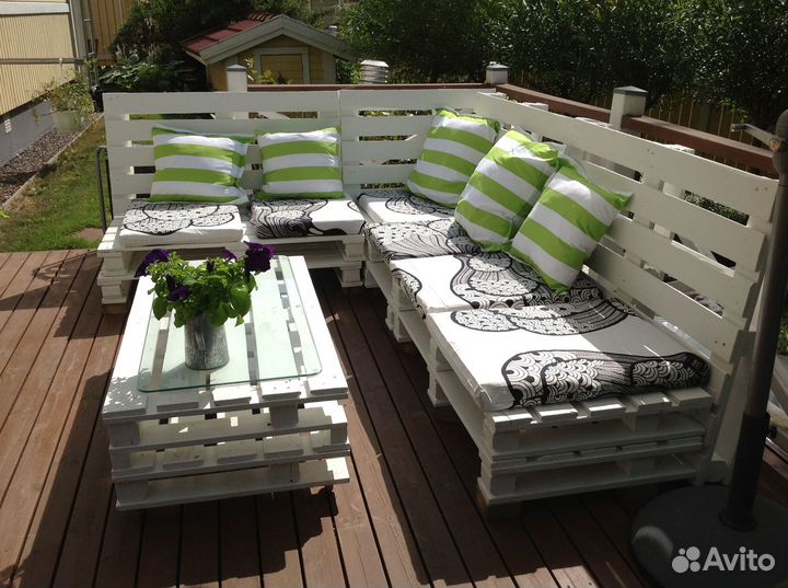 Мебель из поддонов паллет