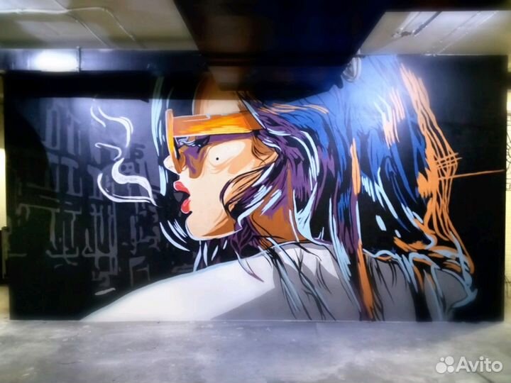 Художественная роспись стен, художник