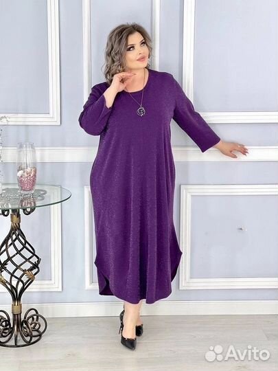 Женское красивое платье. Большой размер 66