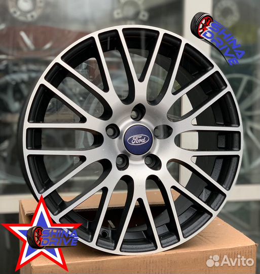 Диски Ford RS R17 5x108 Black Matt Groove