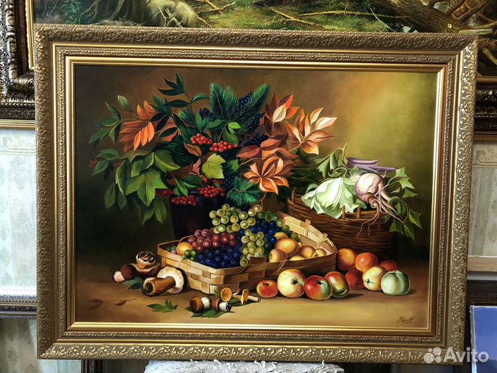 Картина маслом на холсте натюрморт