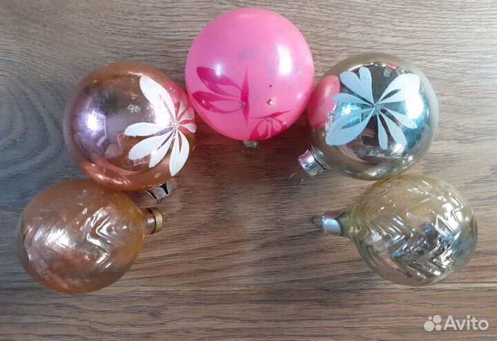 Ёлочные игрушки СССР