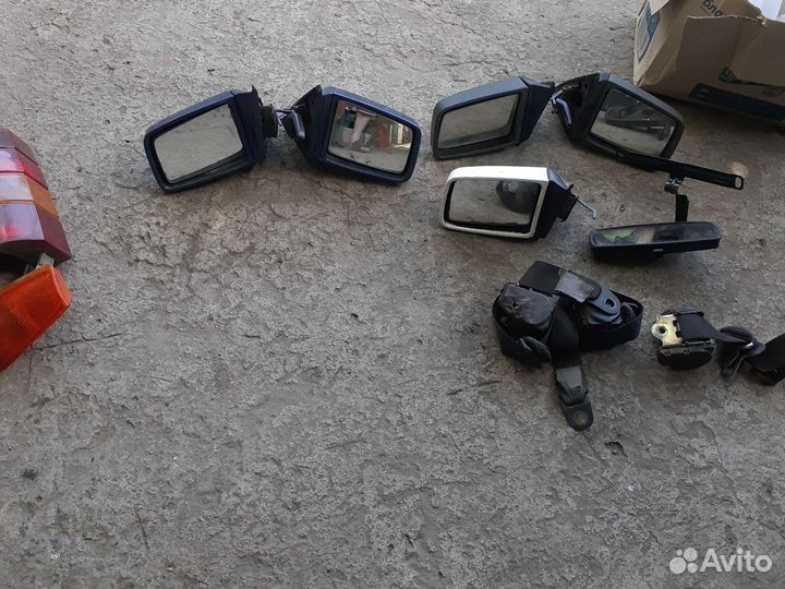 Опель Кадет зеркала, ремни безопасности