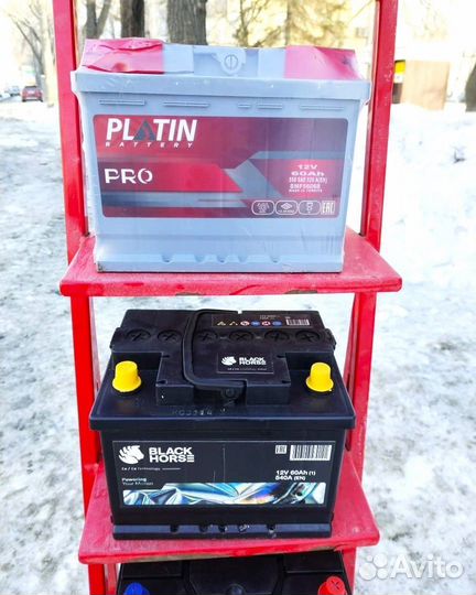 Аккумулятор автомобильный новый