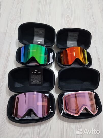 Горнолыжные очки Montec Scope Pink Sapphire