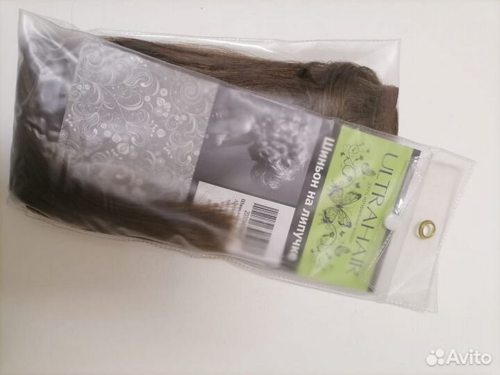 Волосы натуральные шиньон Ultrahair Ультрахэа