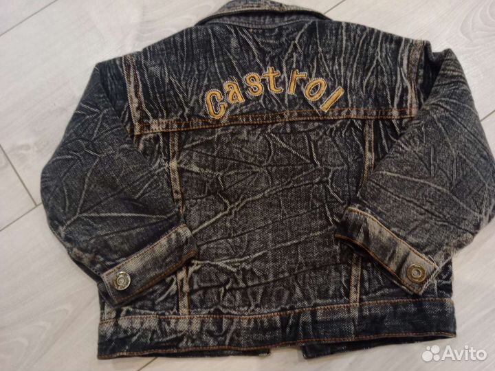 Джинсовый костюм для мальчика