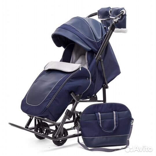 Коляска санки pikate deluxe