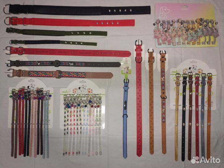 Поводки Ошейники Шлейки Игрушки Чесалки Миски