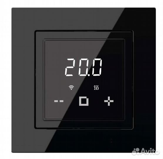 Терморегулятор электронный черный в Атлас дизайн