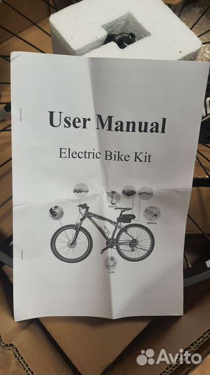 Набор для электровелосипеда 500Ватт 19,2ач 48Вольт