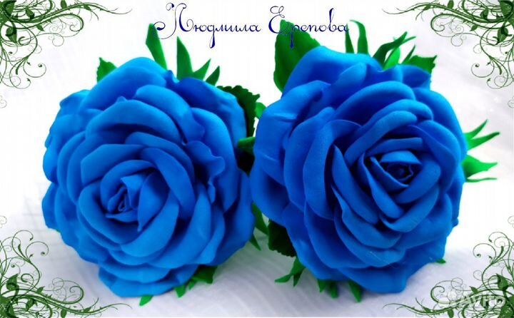 Резинки с цветами для девочек