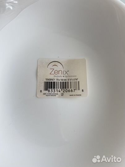 Тарелки Франция/выполнены из Zenix