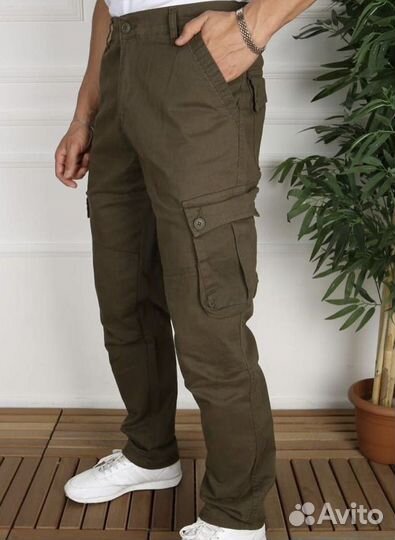 Брюки карго Pacos (хаки)