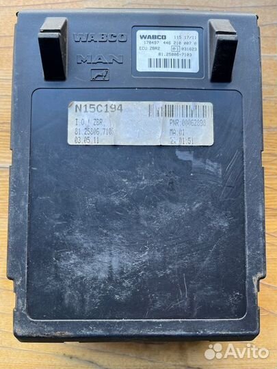 Блок zbr Man Tgl Tgm Tga Tgs 2005-2013 2010-2013