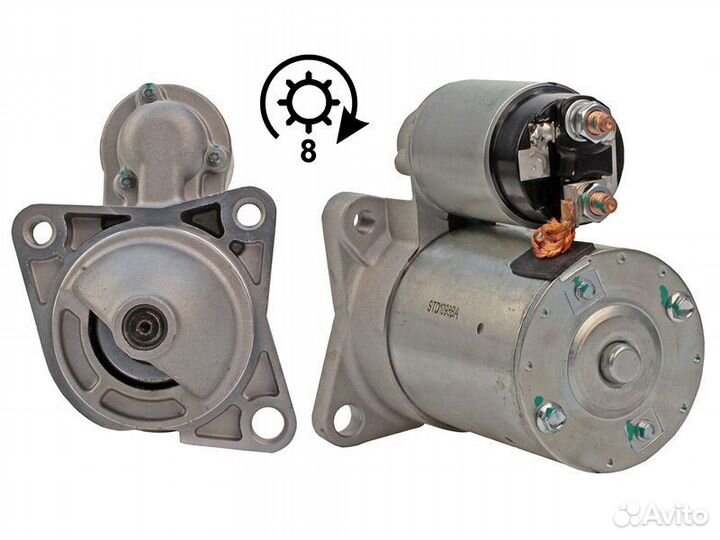 Стартер 361002X000 Кия Спектра Иж