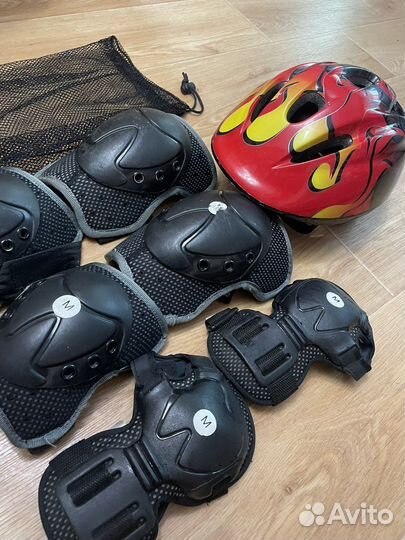 Защита для роликов со шлемом