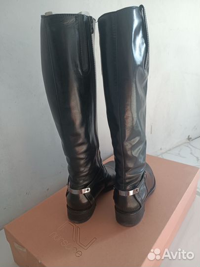 Сапоги женские натуральная кожа