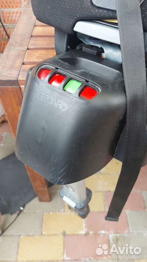 Автокресло recaro optiafix 9-18кг