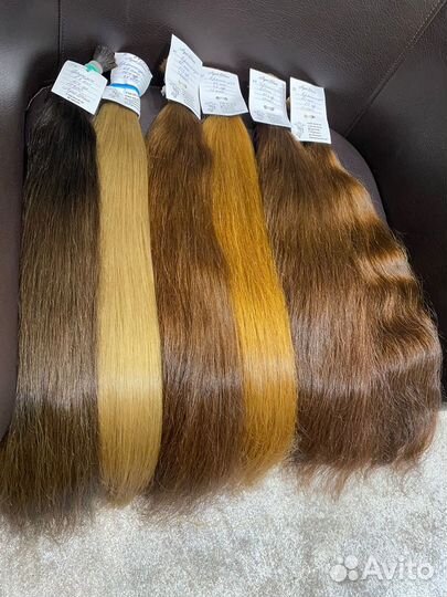 Волосы для наращивания в срезах