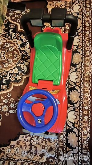 Машинка каталка джип Полесье толокар