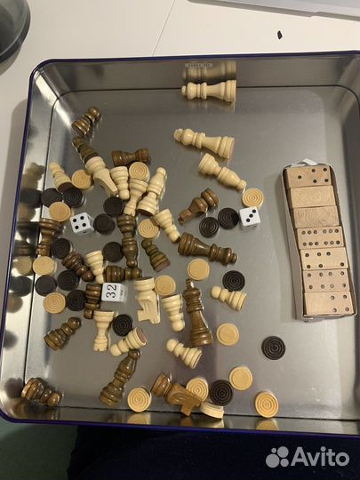 Шахматы подарочный набор 5 в 1