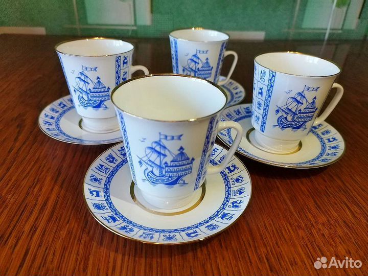 Набор чайный или кофейный фарфор