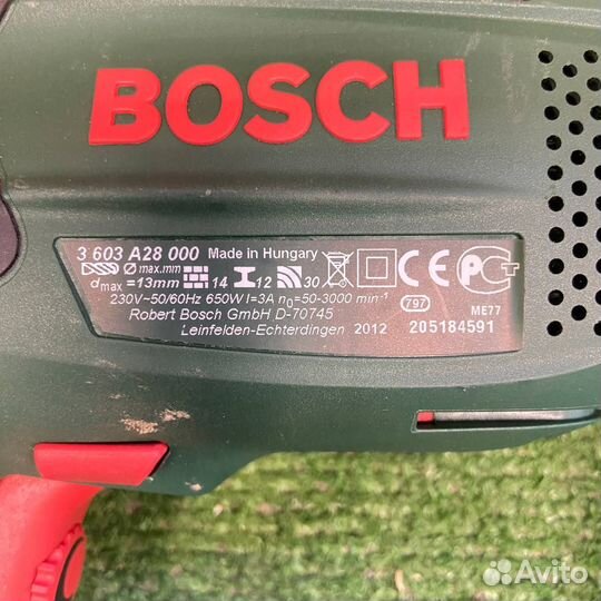 Дрель bosch PSB 650 RE