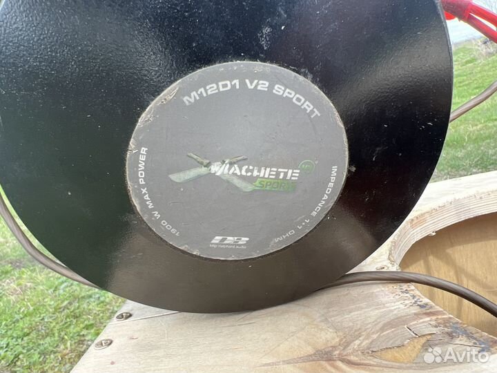 Саббуферы Machete M12D1 V2 X2