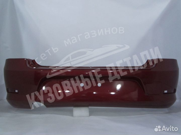 Бампер задний Renault Logan Фаза 2 в цвет