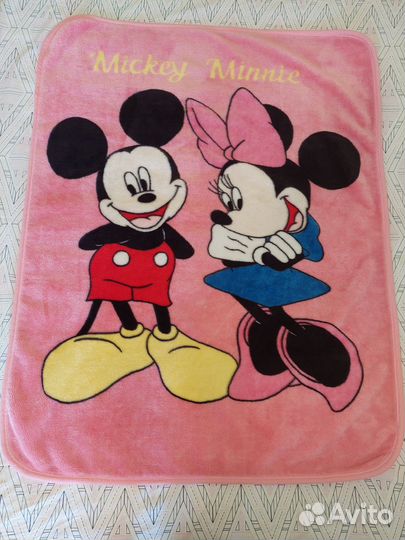 Плед детский Mickey Minnie