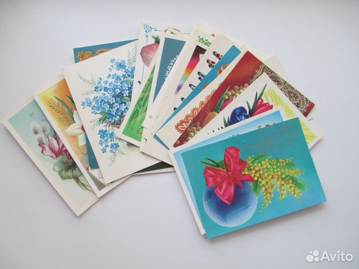 Чистые Открытки СССР 