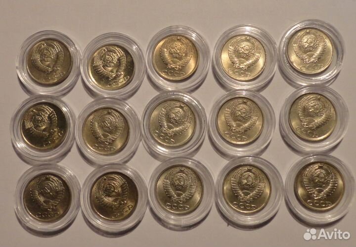 Монеты СССР мешковые в блеске
