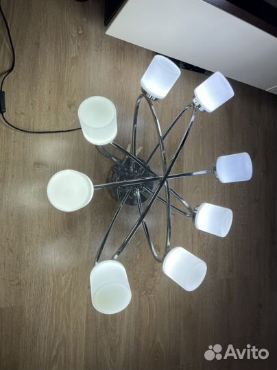 Люстра потолочная светодиодная б/у
