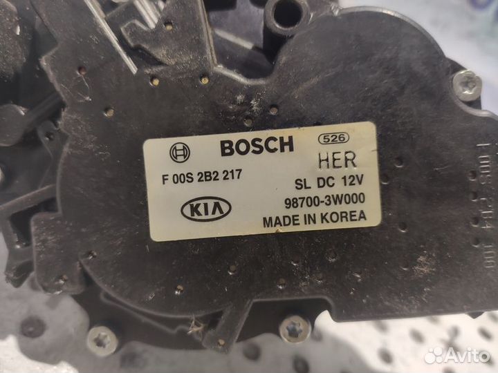 Моторчик дворника задний Kia Sportage 3