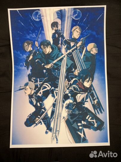 Аниме постеры a4