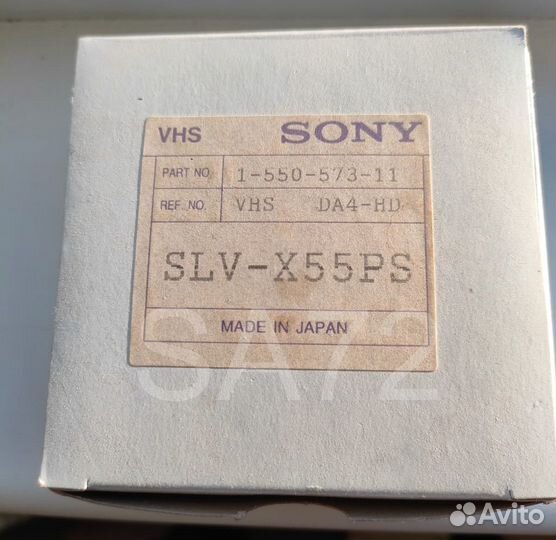 Видеоголовка для видеомагнитофона sony SLV-X55PS