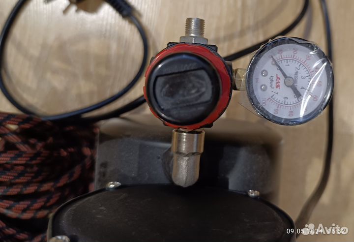 Компрессор JAS 1203 (с ресивреом) + шланг 5 м