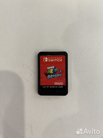 Картридж Super Mario Odyssey nintendo switch