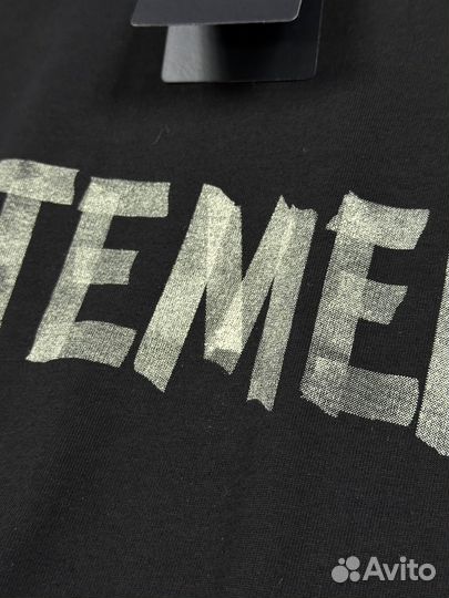 Футболка vetements oversize (унисекс)