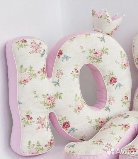 Буквы подушки